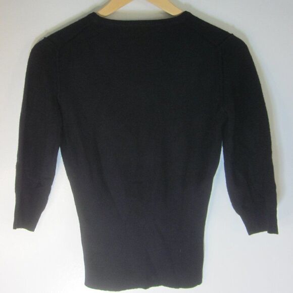 Sonia Rykiel Stella McCartney Black Wool & Cashmere Sweater Fits Womens XS - Picture 11 of 11
